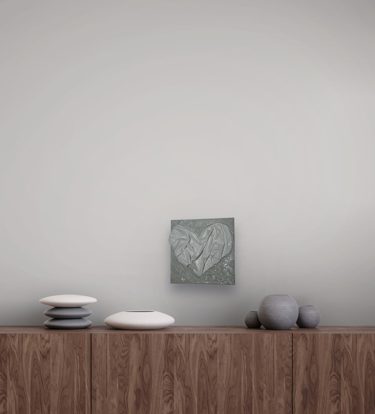 AFFETTO No. 02 (Textile Heart Series)